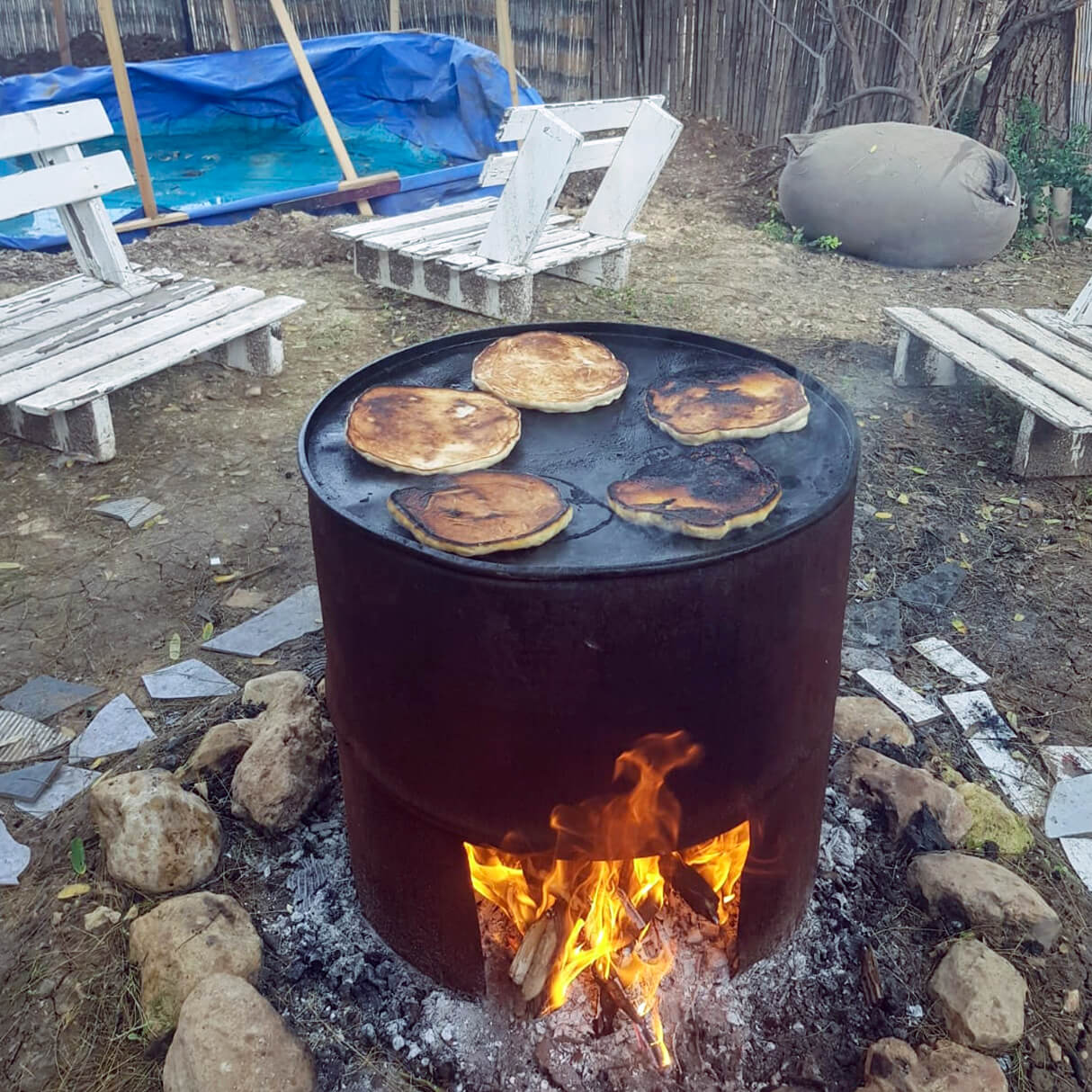 עשן וריח מדורה